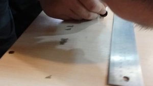 Приклеивание трубы на ткань