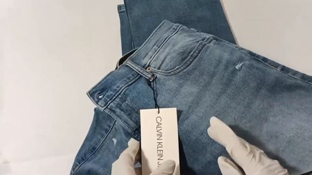 Jeans Pantalon De Mezclilla Hombre Calvin Klein Originales смотреть онлайн