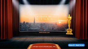 Красная дорожка 7. Заставка (интро) с фото и текстом на заказ. Пример.