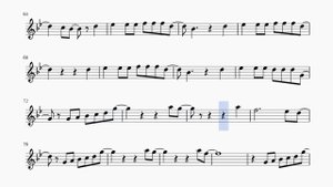 Непогода. М.Дунаевский - Н.Олев. Ноты для альт саксофона ( 720 X 1280 )