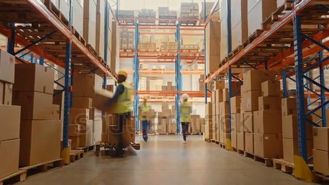 Таймлапс склада