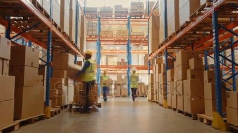 Таймлапс склада