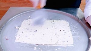 Magnum classic ice cream rolls street food ASMR - ايس كريم رول ماغنوم كلاسيك