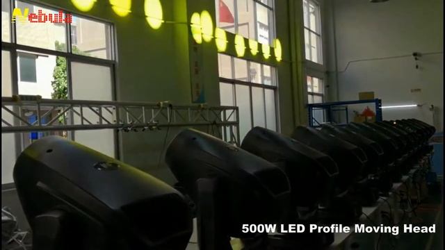 500w led profile moving head light смотреть онлайн