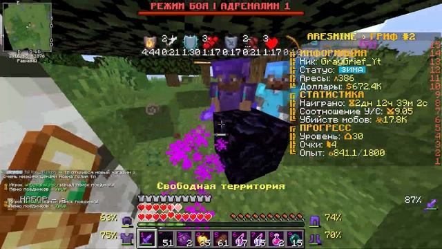 НУБ РЕШИЛ СТАТЬ ПРО ПВПЕШЕРОМ И РАЗНЕС ПОЛ СЕРВЕРА НА ГРИФЕ/ARESMINE/ЗАМЕСЫ/ТОПЕРЫ смотреть онлайн