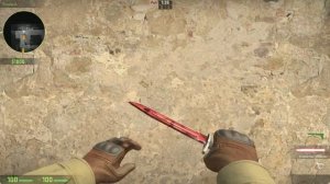 ★ Bayonet | Slaughter (Minimal Wear) ★ Штык-нож | Убийство (Немного поношенное)