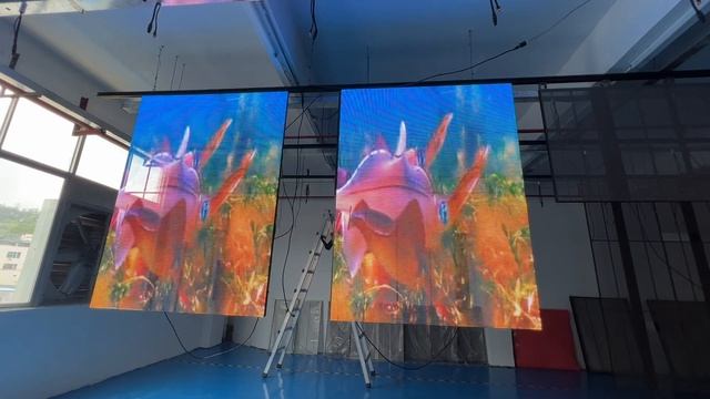 W1.5x H2m, 2PCS 3.9x7.8mm Transparent led display 2000-2500nits смотреть онлайн