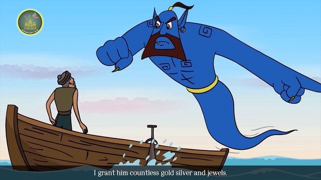 THE OLD FISHERMAN AND THE EVIL DEVIL | Fairy Tales | Animations | English Fairy Tales смотреть онлайн