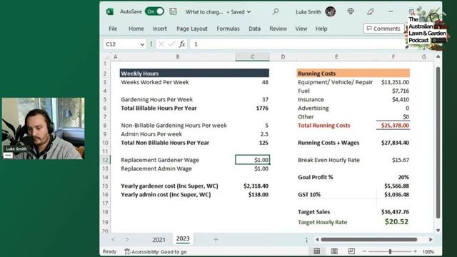 How Much Should Australian Gardening & Mowing Businesses Charge? - The Online Stats Are Wrong!!!