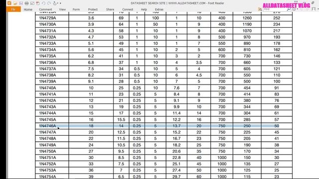 1N4746A смотреть онлайн