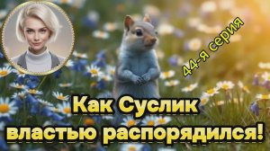 Как Суслик властью распорядился. 44-я СЕРИЯ.