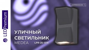 Светильник светодиодный MEDEA LPR-25-12W