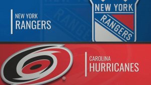 NHL Highlights  Hurricanes vs. Rangers  January 28, 2025