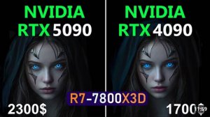 RTX 5090 vs RTX 4090 Сравнение видеокарт в 30 играх в 4k