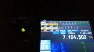 Трансивер M0NKA первое включение.R6DKG