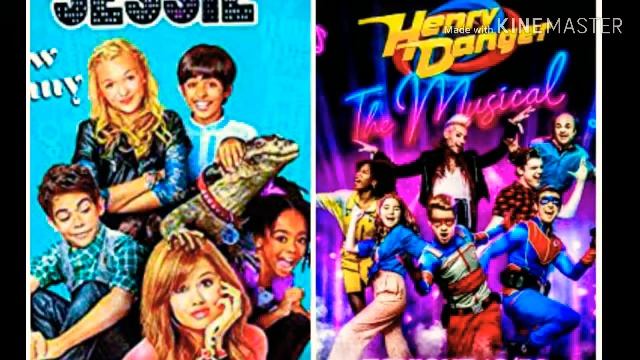 Jessie season 1-2-3-4 vs Henry Danger The Musical (Mashup) смотреть онлайн