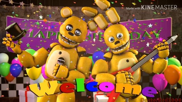 FNAF Fredbear Spring Bonnie