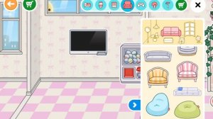 обустраиваю дом в toca boca