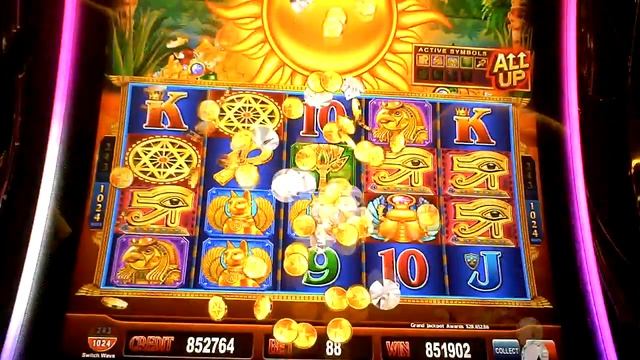 $28K GRAND JACKPOT PROGRESSIVE WIN !! ON 88 CENT BET !! смотреть онлайн