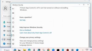 Smart App Control Enable in Windows 11 / 10