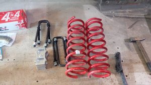 Лифт подвески УАЗ - Патриот 2015г. +40мм