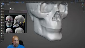 4. Making a realistic skull