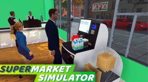 Самообслуживание - Supermarket Simulator #3 Обновление 2025 Прохождение