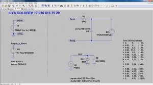 04 Li 18650 LTspice modeling instruction Моделирование литиевого аккумулятора в LTspice.