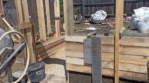 Строительство дома из монолитного арболита. Часть 2 состав арболита