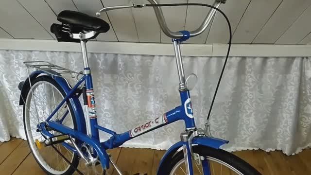 Салют-С 1990 г.в. Обзор почти нового велосипеда. смотреть онлайн