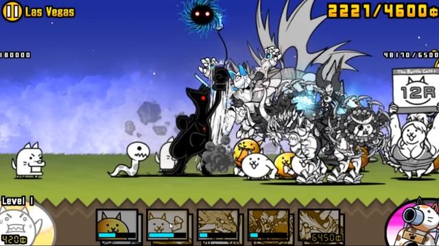 Самый крутой кот ! ( Battle Cats )