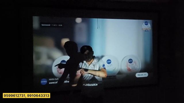इससे सस्ता प्रोजेक्टर कही नहीं मिलेगा 3D Projector 300 inch screen 3999 |Cheapest Projector in Delh