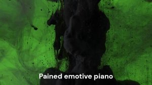 Pained emotive piano