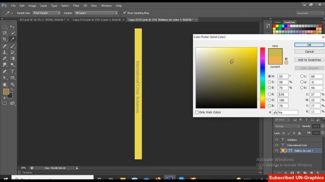 Book Cover Design In 3D Mockup in Photoshop/Learn Graphic Tutorials