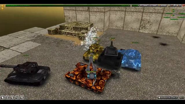 Баг с фризом (эффект горения) GTanks смотреть онлайн