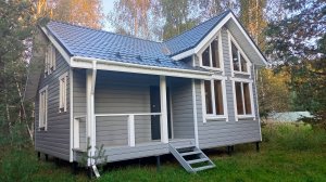 УЮТНЫЙ ДОМИК В ЛЕСУ НА БЕРЕГУ ВОЛГИ