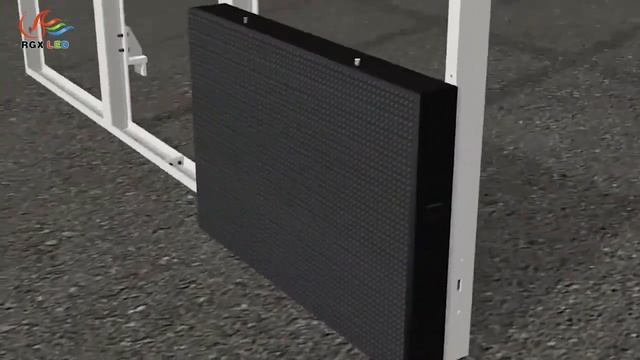 RGX Sub frame Installation Demo for LED Billboard
