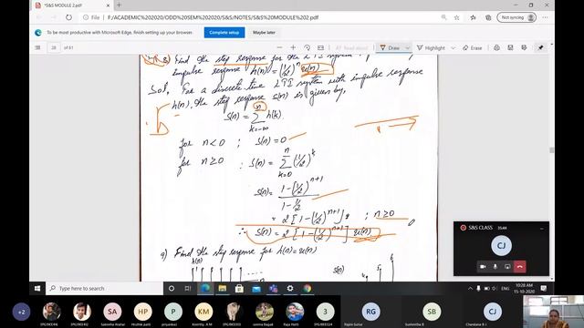 Problems on properties of impulse response смотреть онлайн