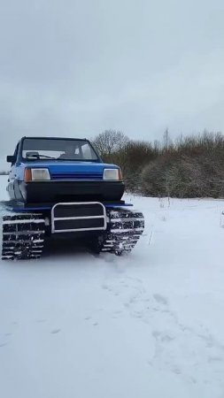 Снегоход для рыбалки своими руками...