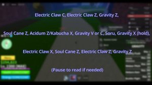 Gravity Combo | Blox Fruits | Update 17.2