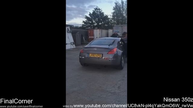 Nissan 350Z exhaust sound compilation смотреть онлайн