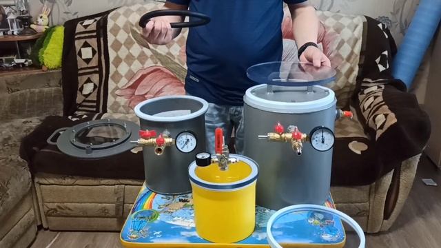 Вакуумные камеры, мановакуумные камеры