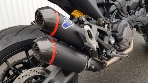 Ducati Monster 937 / 950 / 2021 Full Exhaust Termignoni NO DB Killers !!!
