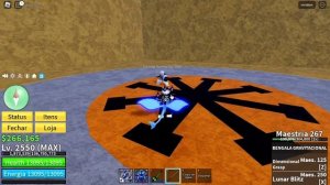 Criei um combo de Gravity Cane + God Human + Kitsune