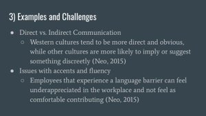 Multicultural Communication