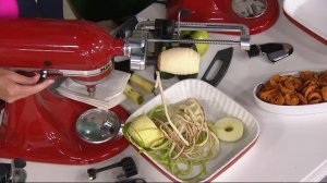 KitchenAid Spiralizer Attachment with Peel, Core & Slice on QVC