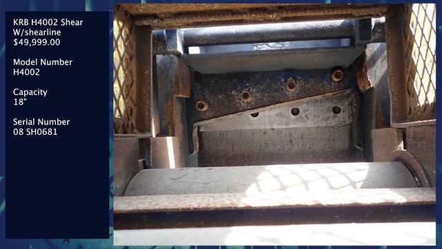 KRB Shear H4002 смотреть онлайн