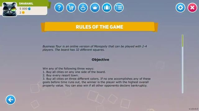 Business Tour - Online Multiplayer Board Game