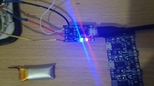 Tp4056 both leds on problem after resistor change.