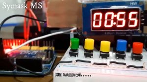 Countdown Timer with TM1637 Arduino (7 Segment)